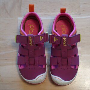 Plae Toddler Girls Pink Sandals Size 11